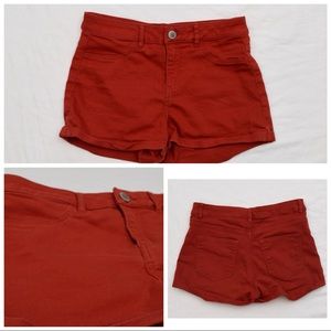 🍊H&M Burnt Orange Shorts🍊